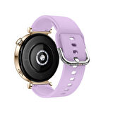 Huawei Watch GT5 41mm İle Uyumlu A Kalite Yumuşak PureLux Soft Tokalı Silikon Kordon