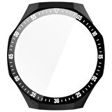 Huawei Watch GT5 Pro 46mm Kasa Uyumlu Kılıf Sert PC Kasa ve Ekran Koruyucu Kılıf