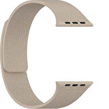 Apple Watch 2-3-4-5-6-7-8-10 & SE Uyumlu Manyetik Desenli Spor Silikon Kordon (38/40/41 & 42 mm)