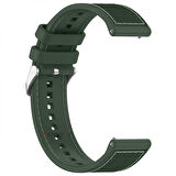 Redmi Watch 5 Active Redmi 5 Lite Uyumlu Kordon Dikiş Desenli Dokuma Silikon Kordon