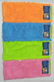 2 Adet Spark Makarna Mop Ucu Mikrofiber Paspas Yedeği 50 Cm