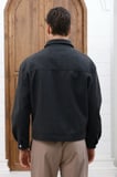 Gizli Fermuar Detaylı Şık Kaşe Ceket/Mont