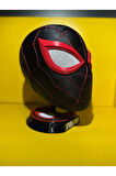 Siyah-Kırmızı Örümcek Adam Spiderman Spider-man Maske Mıknatıslı Plastik Maske Spider man