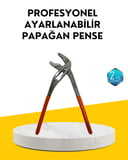 Profesyonel Ayarlı Pense Kurbağacık Ağzı Geniş Açılım