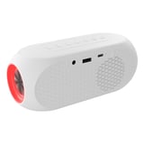 MIKADO MD-W7 Beyaz 5W FM Radyo USB AUX Bluetooth Kablosuz Taşınabilir 1200mAh Bata