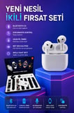 3.Nesil TWS Bluetooth Kulaklık Bluetooth Bağlantılı Akıllı Saat Amoled Ekran P