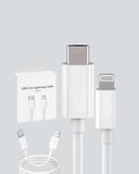Aşırı Şarj ve Pil Koruması ile Akıllı Çipli Lightning Kablo 1.2m