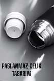 500 ml Kapasiteli Taşınabilir Basınçlı Termos Seti Günlük Kullanım için İd