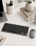 Kablosuz Bluetooth Klavye Mouse Seti Şarjlı Tablet Laptop Uyumlu