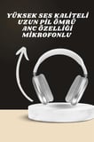 Kulak Üstü P9 Kablosuz Bluetooth Kulaklık ve 7 Kordonlu Akıllı Saat