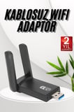 Wifi Adaptörü Bt5.0 Wifi 2'si Bir Arada Çift Bantlı Çift Anten