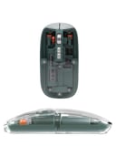 Çift Mod Bağlantılı Kablosuz Mouse Bluetooth ve USB Alıcılı Yeni Nesil