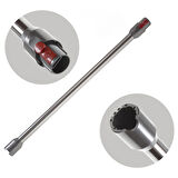 srfn ticaret Dyson V12 Slim Complete Uyumlu Kablosuz Süpürge Borusu - Gri