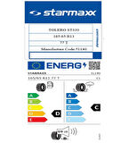 Starmaxx 165/65 R13 TL 77T TOLERO ST330 Oto Yaz Lastiği (Üretim Tarihi:2025)