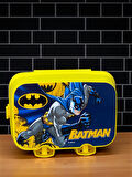 Batman 4 Bölmeli Çocuk Beslenme Kutusu ve Matara Seti