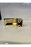 Step Metal Kulp 16mm 2 Adet Altın Renk Dolap Kapak Modern Çekmece Tv Ünite Mobilya Komidin Gold