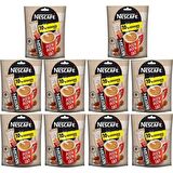 Nescafe 2 Si 1 Arada 10 'lu  x 10 Paket