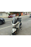 Suzuki Burgman 125 200 Ön cam 2006 2013 Model Yılı 61cm Sarı Şeffaf 4mm Orta Boylu Cam