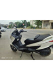 Suzuki Burgman 125 200 Ön cam 2006 2013 Model Yılı 61cm Sarı Şeffaf 4mm Orta Boylu Cam