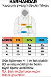 Avocardio Baskılı Unisex Yeşil Kanguru Cepli Kapüşonlu Sweatshirt Hoodie | S