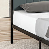 Lotus Metal Karyola 150x200 cm Antrasit Renk