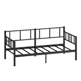 Doruk, Paris Daybed, Metal Karyola, Sedir Karyola, 90X190 cm, Siyah Renk
