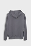 Oversize Kanguru Cepli Kapüşonlu Sweatshirt