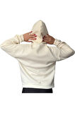 Oversize Kanguru Cepli Kapüşonlu Sweatshirt