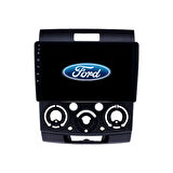 Ford Ranger Araç Multimedya Android Ekran Carplay Navigasyon Double Teyp 2+32 9" 07-11 Black BLUEWAY