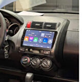 Honda Jazz Araç Multimedya Android Ekran Carplay Double Teyp 2+32 9" 02-08 Analog Gri BLUEWAY