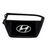 Hyundai i20 Araç Multimedya Android Ekran Carplay Double Teyp Navigasyon 2+32 9" 18-20 P.Black BLUEWAY