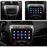 Kia Picanto Araç Multimedya Android Ekran Carplay Navigasyon Double Teyp 2+32 9" 08-11 Silver BLUEWAY