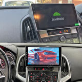 Opel Astra J Araç Multimedya Android Ekran Carplay Navigasyon Double Teyp 2+32 9" 10-20 Silver BLUEWAY