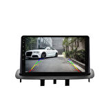 Renault Megane 3 Araç Multimedya Android Ekran Carplay Double Teyp 2+32 9" 09-15 Black BLUEWAY