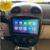 Volkswagen Beetle Araç Multimedya Android Ekran Carplay Double Teyp 2+32 9" 04-07 Black BLUEWAY