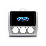 Ford Focus 2 Araç Multimedya Android Ekran Carplay Navigasyon Double Teyp 2+32 9" 05-11 Silver CADENCE