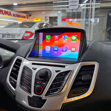 Ford Fiesta Araç Multimedya Android Ekran Carplay Navigasyon Double Teyp 2+32 9" 09-17 Black CADENCE