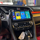 Honda Civic Fc5 Araç Multimedya Android Ekran Carplay Double Teyp 2+32 9" 16-20 P.Black CADENCE