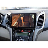 Hyundai i30 Araç Multimedya Android Ekran Carplay Navigasyon Double Teyp 2+32 9" 12-17 Black CADENCE
