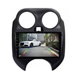 Nissan Micra Araç Multimedya Android Ekran Carplay Navigasyon Double Teyp 2+32 9" 11-13 Black CADENCE