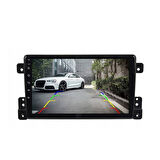 Suzuki Vitara Araç Multimedya Android Ekran Carplay Navigasyon Double Teyp 2+32 9" 06-12 Black CADENCE
