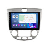 Chevrolet Lacetti Araç Multimedya Android Ekran Carplay Double Teyp 4+64 9" 04-13 Silver BLUEWAY
