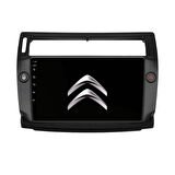 Citroën C4 Araç Multimedya Android Ekran Carplay Double Teyp Navigasyon 4+64 9" 05-11 Black BLUEWAY