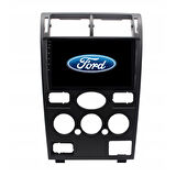 Ford Mondeo Araç Multimedya Android Ekran Carplay Navigasyon Double Teyp 4+64 9" 00-03 Black BLUEWAY