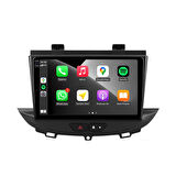Opel Grandland / Crossland Araç Multimedya Android Ekran Carplay 4+64 9" 16-20 Black BLUEWAY