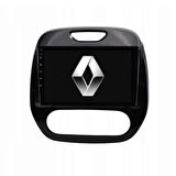 Renault Captur Araç Multimedya Android Ekran Carplay Double Teyp 4+64 9" 13-19 P.Black BLUEWAY