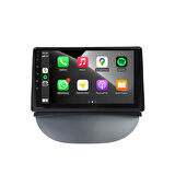 Renault Symbol Araç Multimedya Android Ekran Carplay Double Teyp 4+64 9" 02-12 Black BLUEWAY