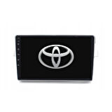 Toyota Verso Araç Multimedya Android Ekran Carplay Navigasyon Double Teyp 4+64 9" 09-17 Silver BLUEWAY