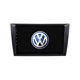 Volkswagen Golf 6 Araç Multimedya Android Ekran Carplay Double Teyp 4+64 9" 10-12 Black BLUEWAY