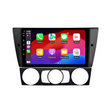 BMW E90 Araç Multimedya Android Ekran Carplay Navigasyon Cihazı Double Teyp 4+64 9" 05-11 Black CADENCE